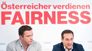 Falle: Korrupte FPÖ Politiker Heinz-Christian Strache und Johann Gudenus in die Falle gelockt