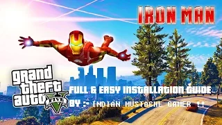 How to install ironman mod GTA V - full easy guide !!