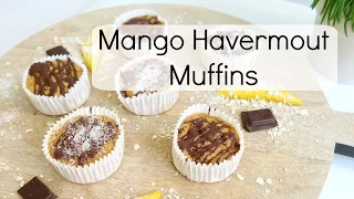 Recept Gezonde Havermout Muffins met Mango!