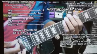 How To Slow Down YouTube Tutorials For Learning Guitar Bass Drums Piano