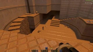 Quake II RTX: Gribnic vs Polosatiy (Q2DM1) 1080p 60FPS