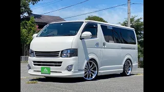 Самый лучший японский минивэн. Toyota Hiace, цены на заказ из Японии