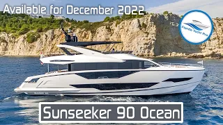 90' Sunseeker OCEAN NEW Superyacht 2023 - Available!  Fort Lauderdale, Florida - Overview Brief