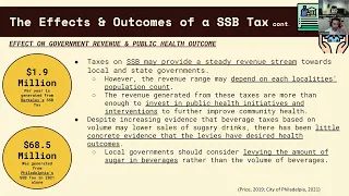 Sugar Sweetened Beverage Tax Policy Brief: Building a better Beverage Tax System