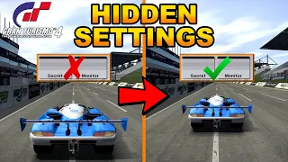 Gran Turismo 4 SECRET OPTIONS (NO MODS) | FOV Adjustment + Semi-Custom Grid | Vanilla PS2 + PCSX2