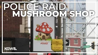Portland police raid Shroom House, make arrests, seize evidence