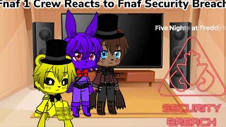 Fnaf 1 Crew Reacts to Fnaf Security Breach Trailer (Gacha Club Au)