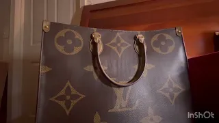 Handbag Review ASMR: Louis Vuitton OnTheGo GM Tote Bag | Softly Spoken