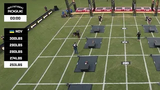 2021 Rogue Invitational - Strongman Event 2 - Cyr Bell Ladder