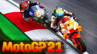 БОРЬБА КОЛЕСО В КОЛЕСО С ЛИДЕРАМИ - MotoGP 21