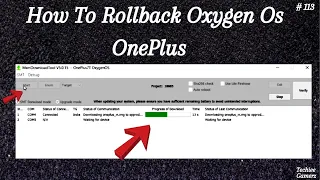 Steps to Rollback Oneplus from Stable OxygenOS 12 to OxygenOS 11