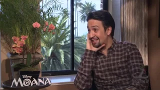 MOANA interview with Lin-Manuel Miranda