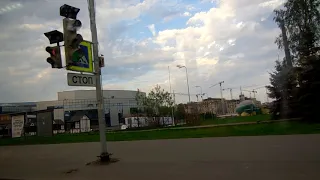 СПб. Маршрут 128 автобуса,16.05.2018 год.