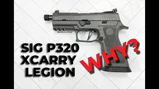 Sig P320 XCarry Legion