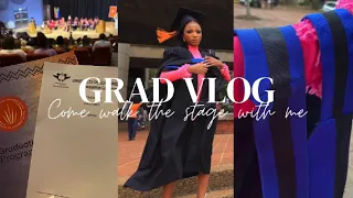 GRADUATION VLOG | UJ ALUMNUS 2023 | GRWM for grad | GRADUATION CEREMONY | UNIVERSITY OF JOHANNESBURG