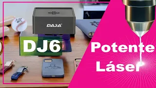 Daja DJ6 Pequeña pero potente grabadora Laser | ¡Descubriendo la Precisión! Unboxing  e impresiones