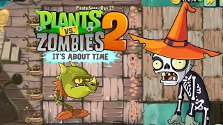 Plants vs zombies 2:it's about time gameplay walkthrough part-2 pirate seas Level-1 to Level-5