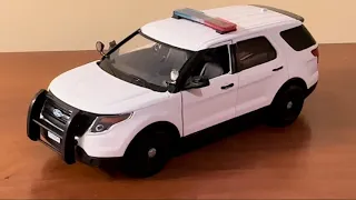 Motormax Ford Police Interceptor Utility Unboxing and Review (Scale 1/24)