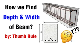 How we find depth and width of Beam? How to Calculate Depth and Width of Beam?