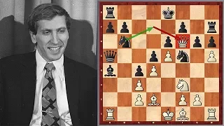 An Amateur Traps Bobby Fischer's Queen On Move 17