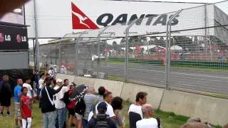 Evening Practice session of Australian Formula One Grand Prix