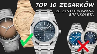 Ranking najlepiej zaprojektowanych zegarków ze zintegrowaną bransoletą