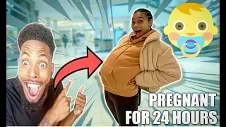 14 YEAR OLD WEARS PREGNANCY BUMP FOR 24 HOURS!