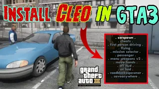 how install cleo cheat mods in gta 3 android | gta 3 cheat codes