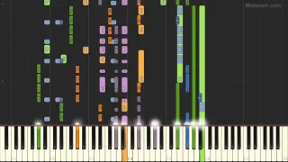 Lady Gaga - Poker Face (Piano Tutorial) [Synthesia Cover]