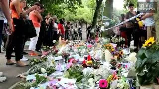 AMY WINEHOUSE ..SCENE IN CAMDEN SQUARE (R.I.P)  ✞