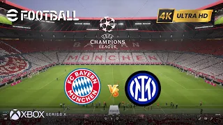 eFootball 2023 - BAYERN MUNICH vs INTER | UEFA CHAMPIONS LEAGUE | XBOX SERIES X [4K 60FPS].