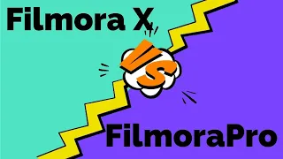 Filmora X vs FilmoraPro. Review and comparison.