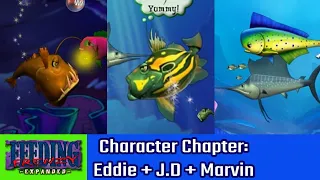 Feeding Frenzy Expanded mod Gameplay - Character Chapter: Eddie + J.D + Marvin