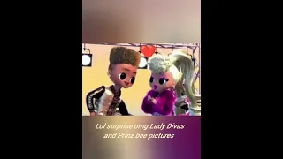 lol surprise omg Lady Divas and Prinz bee pictures