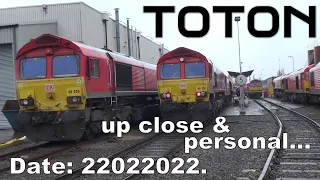 Toton TMD Visit. Up close & personal with the Locos. Shed bash & launch of Car Transfer Facility