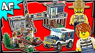 Lego City SWAMP POLICE Station 60069 Stop Motion Build Review