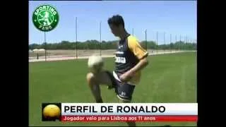 Cristiano Ronaldo ● young boy and goals in Sporting CP ● 1997-2003