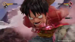 JUMP FORCE Gameplay Sasuke Vs Zoro (E3 2018)