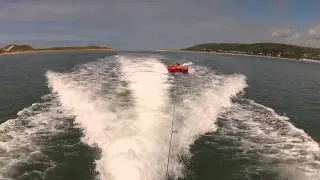 borth jet ski - lara first go