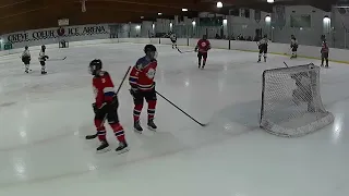 Someone left the goalie unattended...