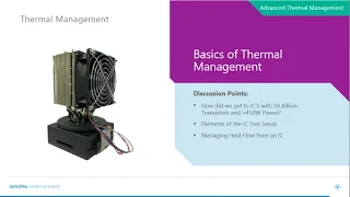 Advanced Thermal Management for High-Power IC Test