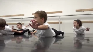 Boys Ballet Class at the Cincinnati Ballet takes off