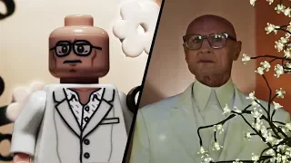 Paolo Sorrentino "Loro 1" Lego Trailer Comparison