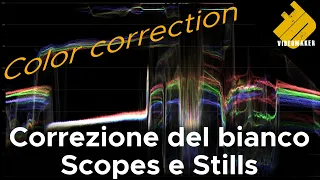 Color correction Bilanciamento del bianco, scopes e stills Davinci Resolve - ITA