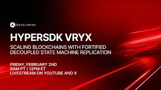 HyperSDK Vryx: Scaling Blockchains with Fortified Decoupled State Machine Replication