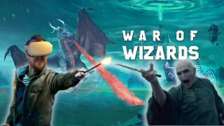 Unleash Your Powers / Draw & Cast Your Spells In This MOBA -  War of Wizards VR Quest 2 & PCVR
