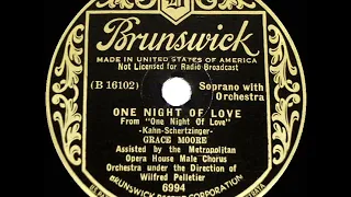 1934 HITS ARCHIVE: One Night Of Love - Grace Moore