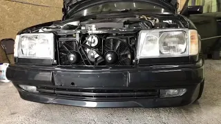 Головной свет и AMG обвес w124