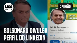 Bolsonaro divulga perfil do Linkedin dias antes de deixar Presidência da República