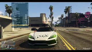 HOW TO STORE HIGH END CARS GTA 5 ONLINE PC USING KIDDIONS MOD MENU